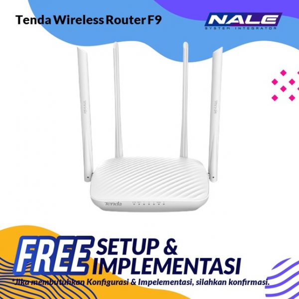 Tenda 600 Mbps Wifi Router (F9)