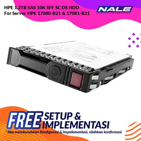 HPE 872479-B21 1.2TB SAS 10K SFF SC DS HDD