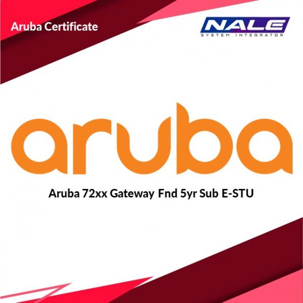 Aruba 72xx Gateway Fnd 5yr Sub E-STU (JZ197AAE)