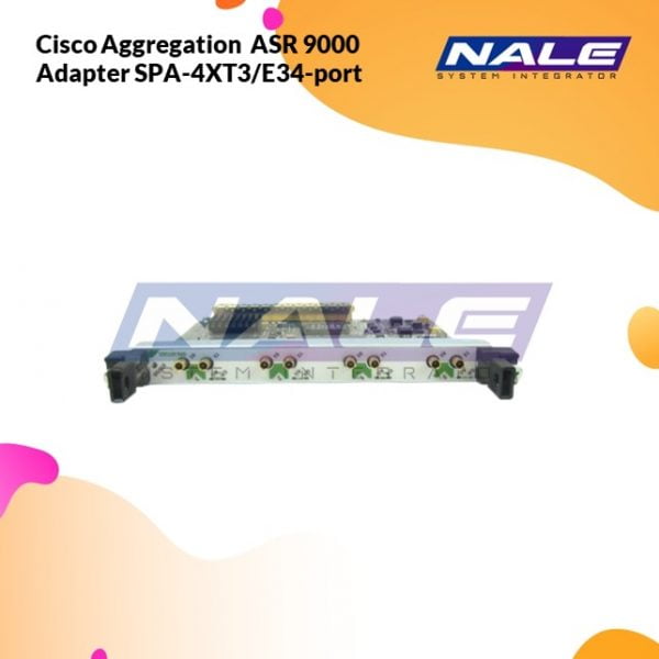 Cisco Aggregation ASR 9000 Adapter SPA-4XT3/E34-port